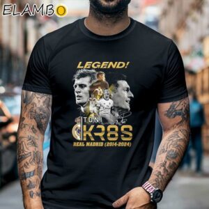 Legend Toni Kr8s Real Madrid 2014 2024 Shirt Black Shirt Black Shirt