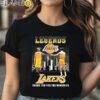 Legends Los Angeles Lakers Kobe Bryant and Jerry West Thank You For The Memories shirt Black Shirt Shirt