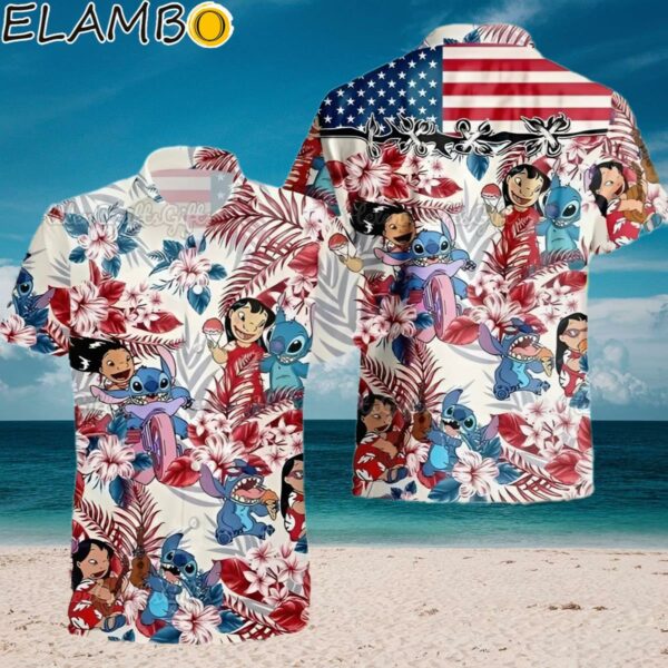 Lilo And Stitch 4th July Hawaiian Shirt Aloha Shirt Aloha Shirt