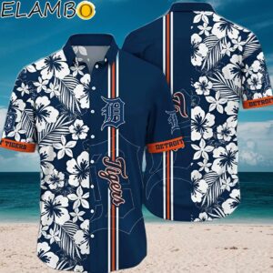 MLB Detroit Tigers Hawaiian Shirt Swing Into Summer For Sports Fans Aloha Shirt Aloha Shirt