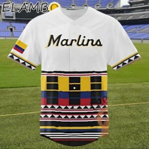 Marlins Colombian Heritage Jersey 2024 Giveaway 1 1