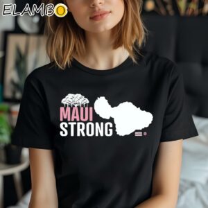 Maui Strong Relief Shirt Black Shirt Shirt