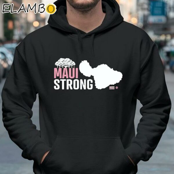 Maui Strong Relief Shirt Hoodie 37