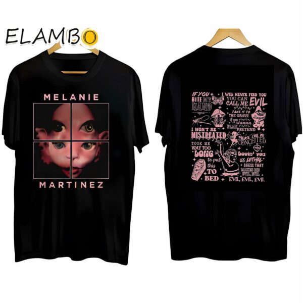 Melanie Martinez The Trilogy Tour 2024 T Shirt Melanie Merch Black Shirt Black Shirt