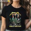 Metallica World Tour 2024 shirt Metallica Band Gifts Black Shirt Shirt
