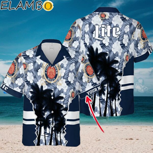 Miller Lite Custom Name For Fans 3D Hawaiian Shirt Aloha Shirt Aloha Shirt