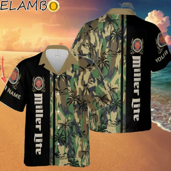 Miller Lite Custom Name New Outfit Hawaiian Shirt Hawaaian Shirt Hawaaian Shirt