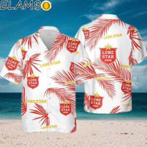 Miller Lite Palm Leaves Pattern Hawaiian Shirt Aloha Shirt Aloha Shirt