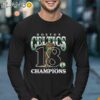 NBA Boston Celtics 18 Time Finals Champions Tri Blend T shirt Longsleeve Longsleeve