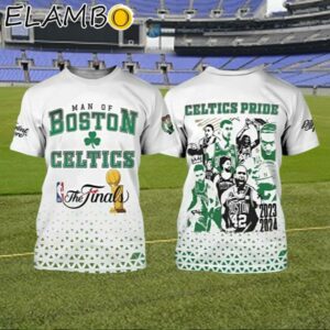 NBA Finals Conference Champions 2024 Boston Celtics 3D Shirt 1 1