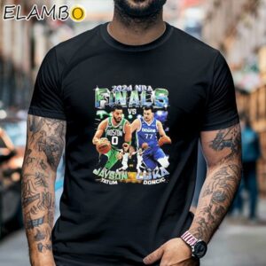 NBA Finals Jayson Tatum vs Luka Doncic Shirt Black Shirt Black Shirt