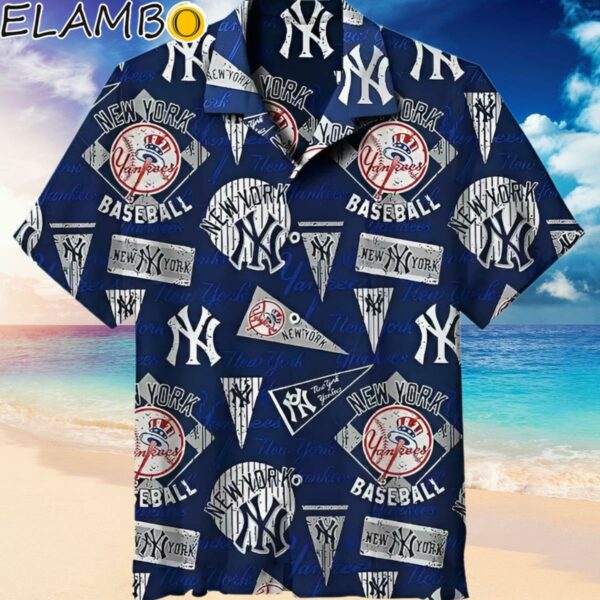 NY Yankees Baseball Floral Hawaiian shirt Hawaiian Hawaiian