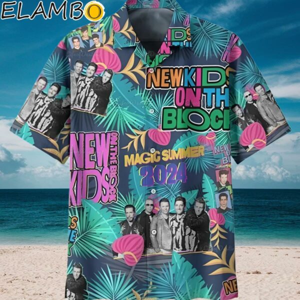 New Kids On The Block Band Summer Hawaiian Shirt Aloha Shirt Aloha Shirt