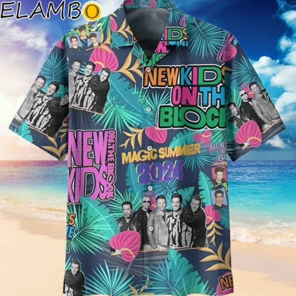 New Kids On The Block Band Summer Hawaiian Shirt Hawaiian Hawaiian