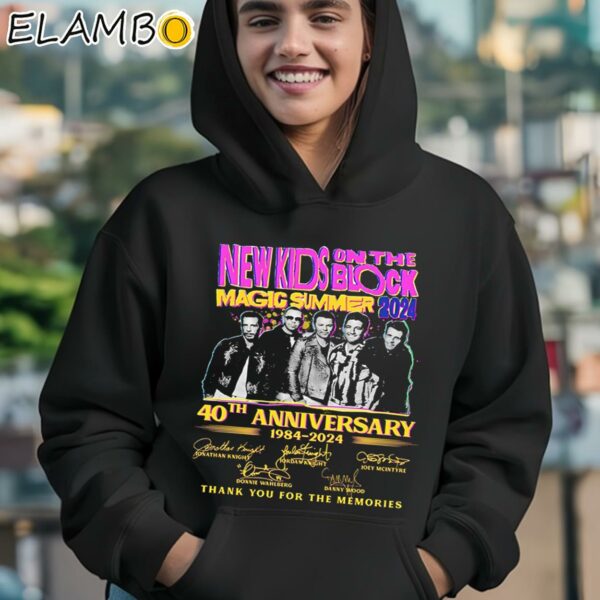New Kids On The Block Magic Summer 2024 40th Anniversary 1981 2024 Thank You For The Memories T Shirt Hoodie 12