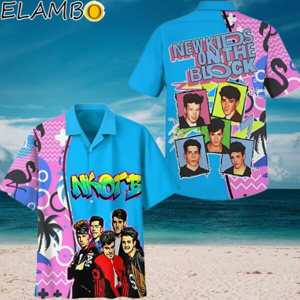 New Kids On The Block Summer Tour 2024 Hawaiian Shirt Aloha Shirt Aloha Shirt