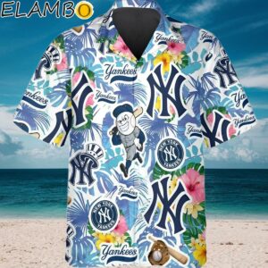 New York Yankees Hawaiian Shirt Tropical Summer Beach Shirt Aloha Shirt Aloha Shirt