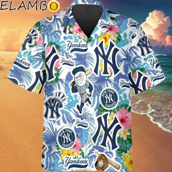 New York Yankees Hawaiian Shirt Tropical Summer Beach Shirt Hawaaian Shirt Hawaaian Shirt