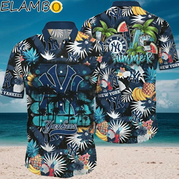 New York Yankees MLB Flower Hawaiian Shirt Aloha Shirt Aloha Shirt