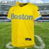 Nike Boston Red Sox City Connect Yellow Jersey 3 3