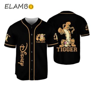 Personalize Winnie The Pooh Tigger Dancing Disney Baseball Jersey Sports Outfits Printed Thumb