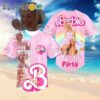 Personalized Barbie Lets Go Party Baseball Jersey Hawaiian Hawaiian