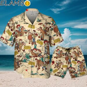 Personalized Disney Toy Story Woody And Bullseye Happy Hawaiian Shirt Aloha Shirt Aloha Shirt