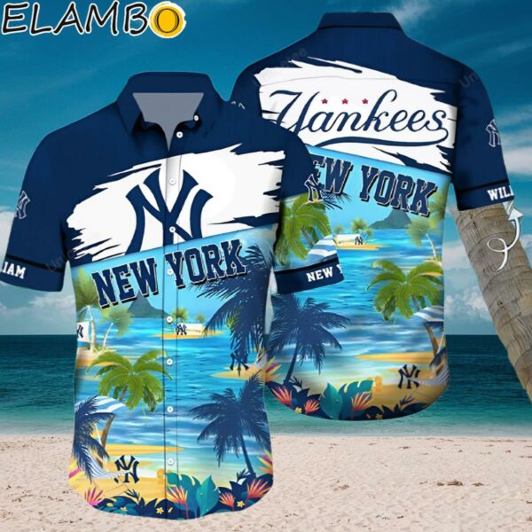 Personalized New York Yankee Sports Team Hawaiian Shirt Aloha Shirt Aloha Shirt