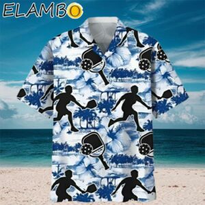 Pickleball Print Resort Shirt for Men Women Aloha Shirt Aloha Shirt