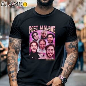 Post Malone Graphic Tee Shirt Black Shirt Black Shirt