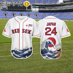 Red Sox Japanese Jersey 2024 Giveaway 1 1