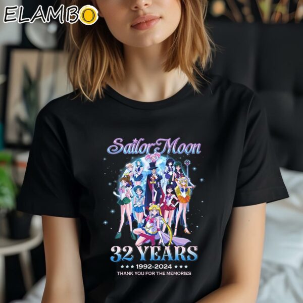 Sailor Moon 32 Years 1992 2024 Thank You For The Memories T Shirt Black Shirt Shirt