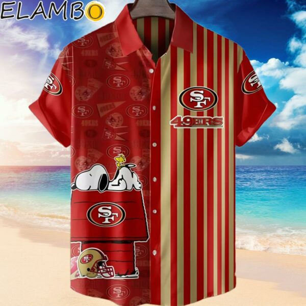 San Francisco 49ers Snoopy Hawaiian Shirt Hawaiian Hawaiian