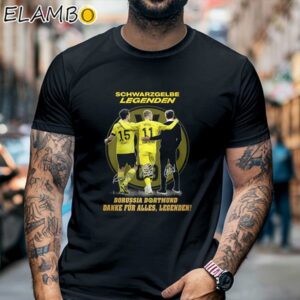 Schwarzgelbe Legenden Borussia Dortmund Danke Fur Alles Legenden T Shirt Black Shirt Black Shirt