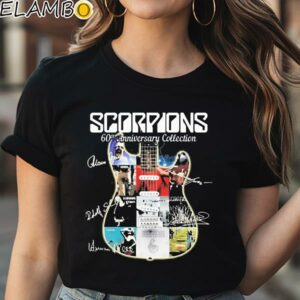 Scorpions 60th Anniversary Collection Signatures shirt Black Shirt Shirt