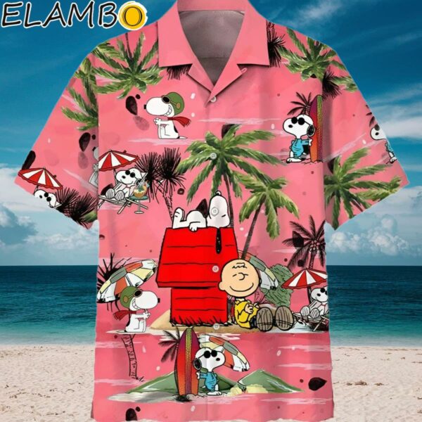 Snoopy Aloha Pink Hawaiian Shirt Aloha Shirt Aloha Shirt