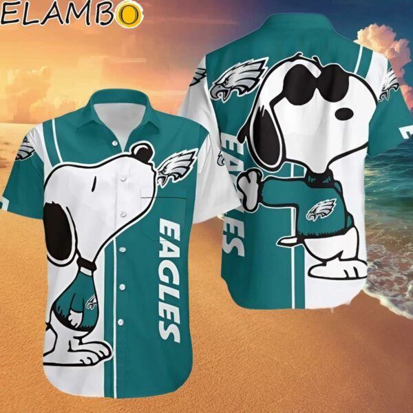 Snoopy Lovers Philadelphia Eagles Hawaiian Shirt Hawaaian Shirt Hawaaian Shirt