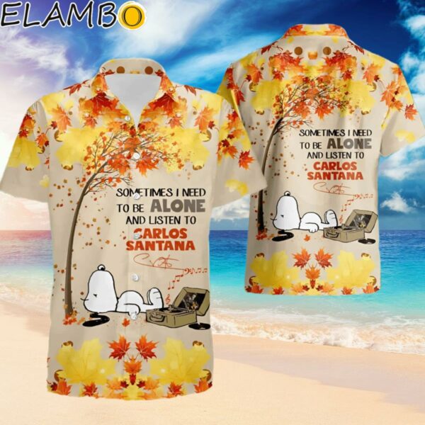 Snoopy Sometimes I Need To Be Alone Hawaiian Shirt Hawaiian Hawaiian