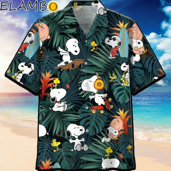 Snoopy Summer Time Hawaiian Shirt Hawaiian Hawaiian