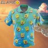 SpongeBob Pattern SpongeBob SquarePants Button Up Hawaiian Shirt Hawaaian Shirt Hawaaian Shirt