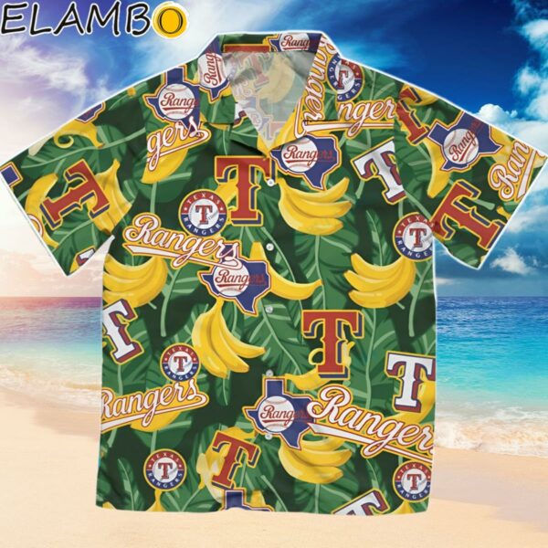 Texas Rangers Aloha Banana Hawaiian Shirt Gift For Summer Vacation Hawaiian Hawaiian