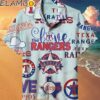 Texas Rangers Hawaiian Shirt Love Logo History Texas Rangers Gift Hawaaian Shirt Hawaaian Shirt