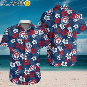 Texas Rangers Tropical Hawaiian Shirt Aloha Shirt Aloha Shirt