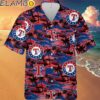 Texas Rangers Vintage Sea Island Pattern Hawaiian Shirt Hawaaian Shirt Hawaaian Shirt