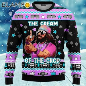 The Cream Of The Crop Macho Man Ugly Christmas Sweater Sweater Ugly