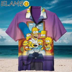 The Simpsons Hawaiian Shirt Hawaii Short Sleeve Summer Shirt Aloha Shirt Aloha Shirt