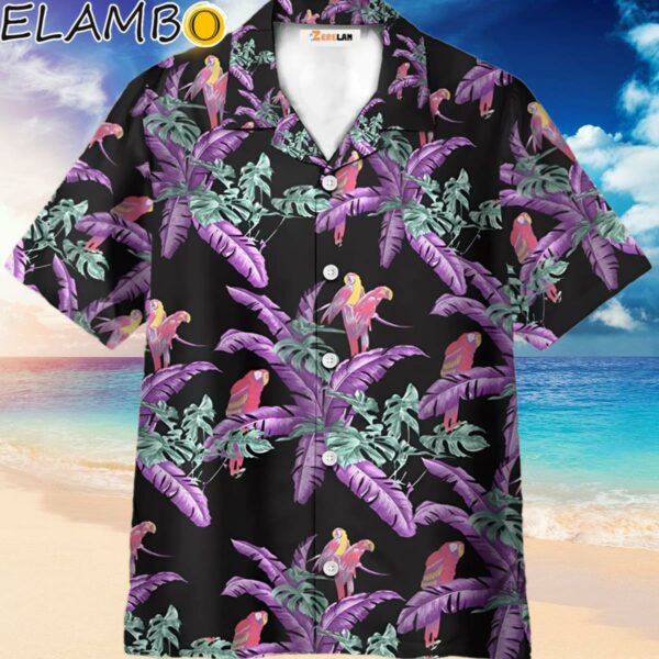 Tom Selleck Magnum Pi Jungle Bird Black Costume Cosplay Hawaii Shirt Hawaiian Hawaiian