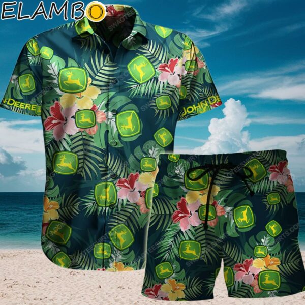 Tropical John Deere Summer Vacation Hawaiian Shirt Aloha Shirt Aloha Shirt