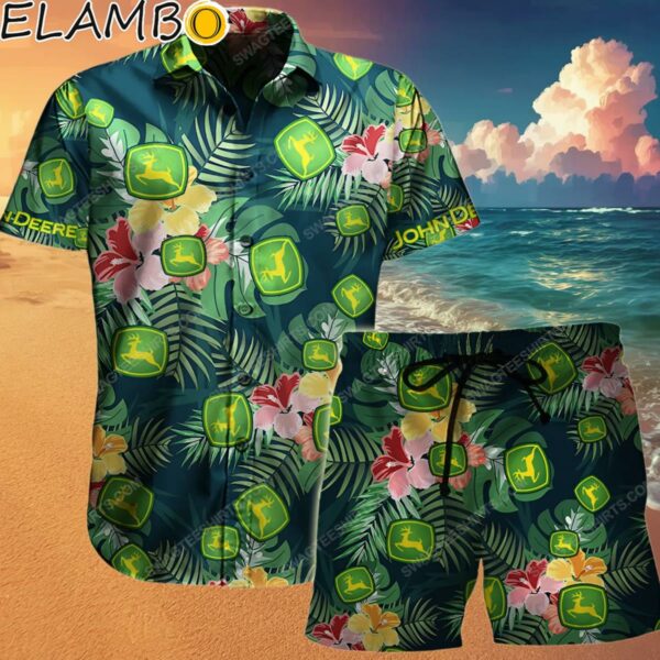 Tropical John Deere Summer Vacation Hawaiian Shirt Hawaaian Shirt Hawaaian Shirt