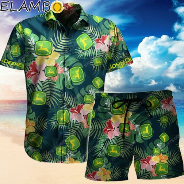 Tropical John Deere Summer Vacation Hawaiian Shirt Hawaiian Hawaiian
